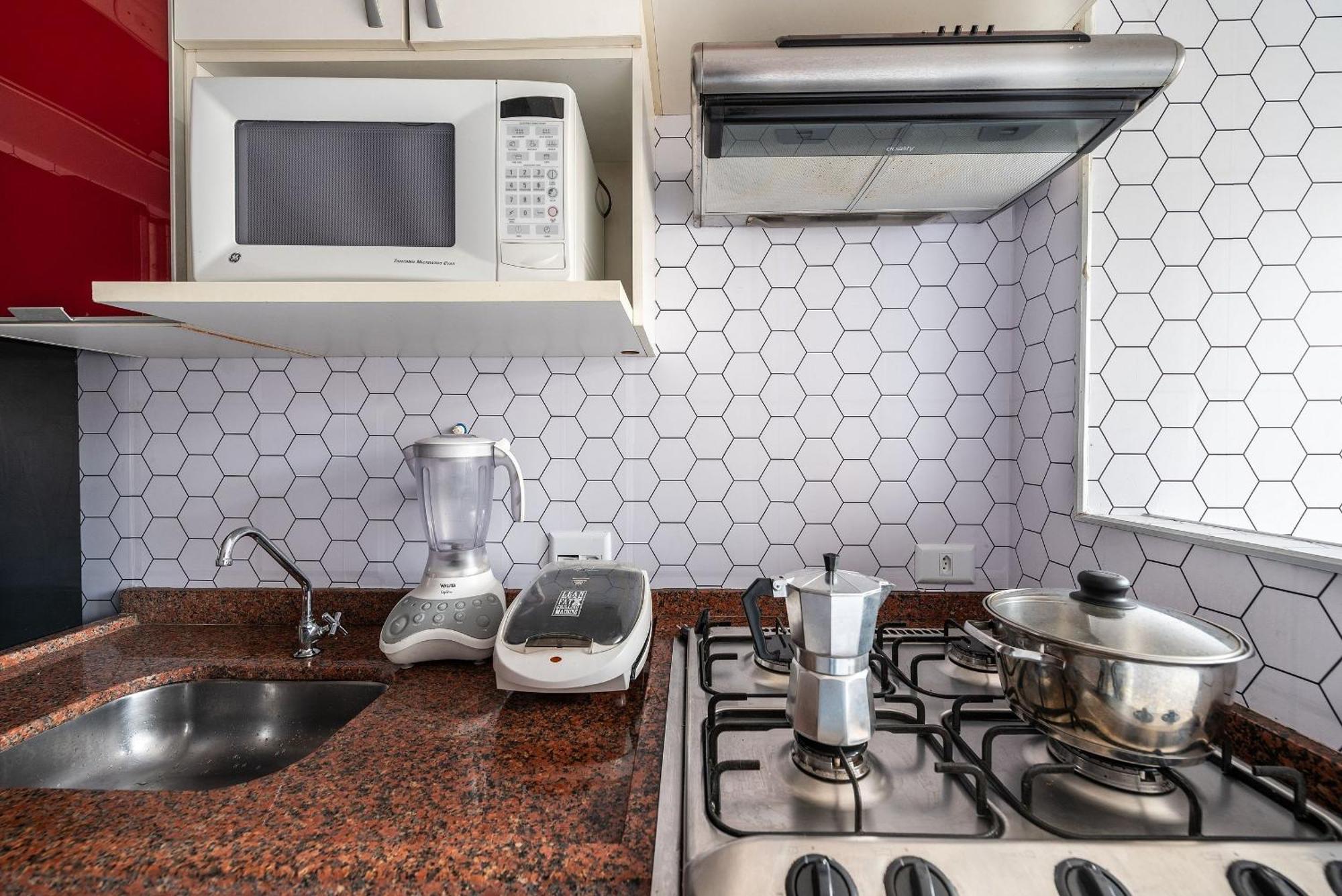 Sa11 Apto 2 Dorms Totalmente Equipado E Acolhedor Apartman São Paulo Kültér fotó